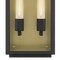 Designers Fountain Twilight 18 in 2Light Black Outdoor Wall Lantern with Clear Glass Shade D275M-8EW-BK - alternate 2